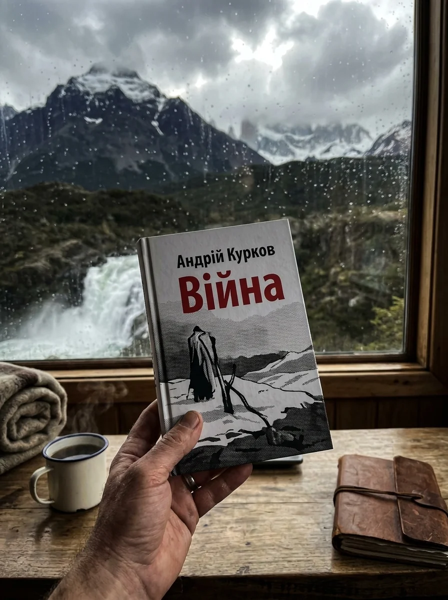 Війна — Андрій Курков, обкладинка