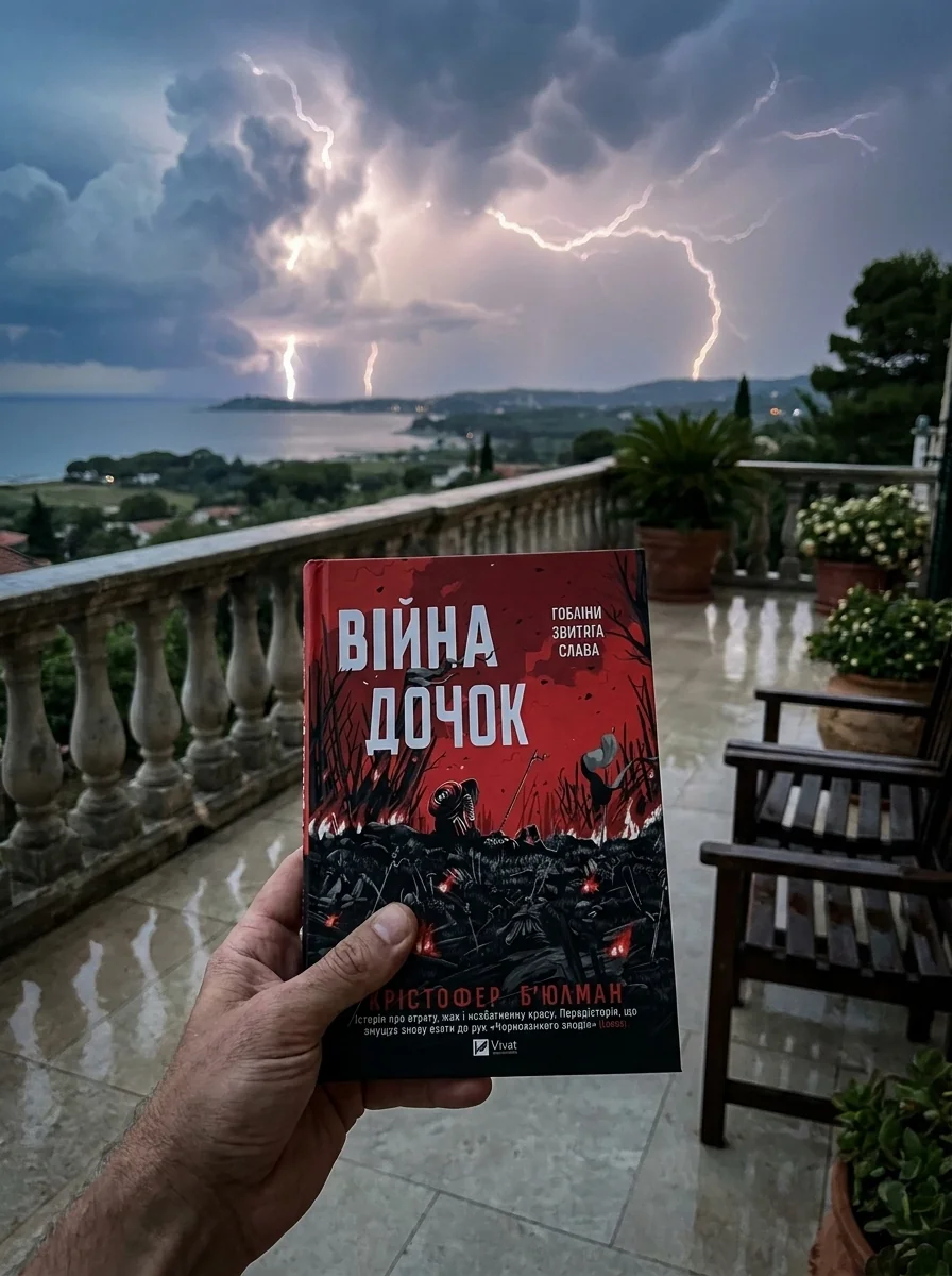 Війна Дочок Б’юлман К. — Крістофер Б’юлман, обкладинка