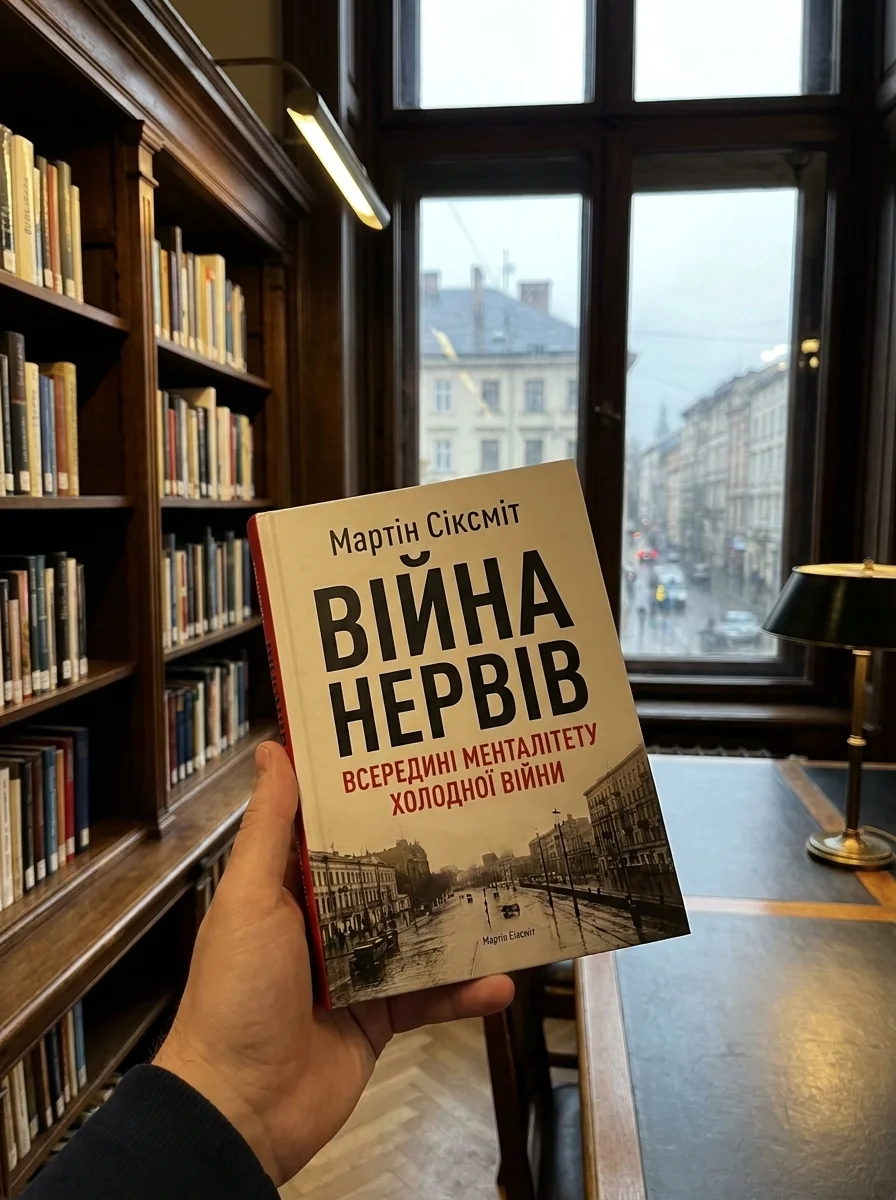 Війна нервів. Всередині менталітету холодної війни — Мартін Сіксміт, обкладинка