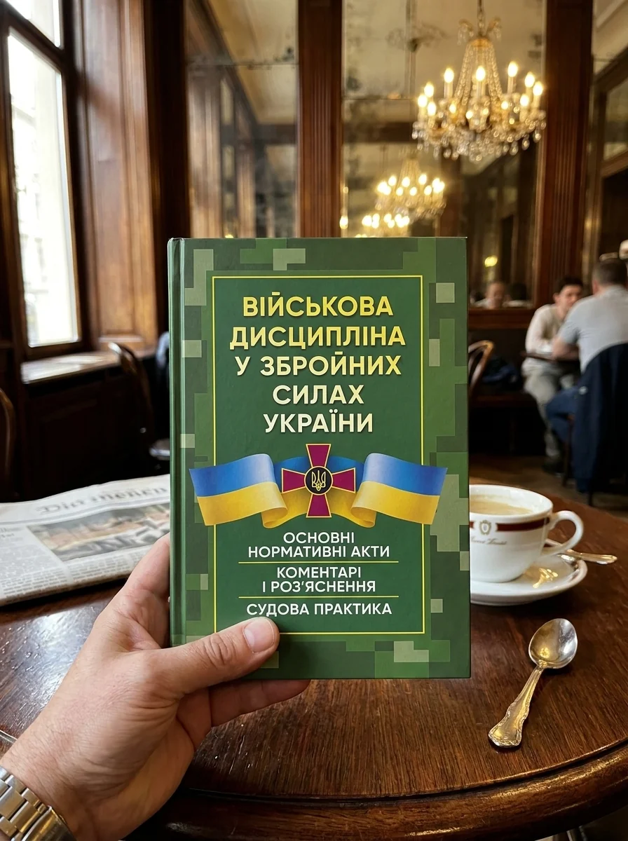 Військова дисципліна у Збройних силах України. Основні нормативні акти, коментарі і роз’яснення, судова практика, обкладинка