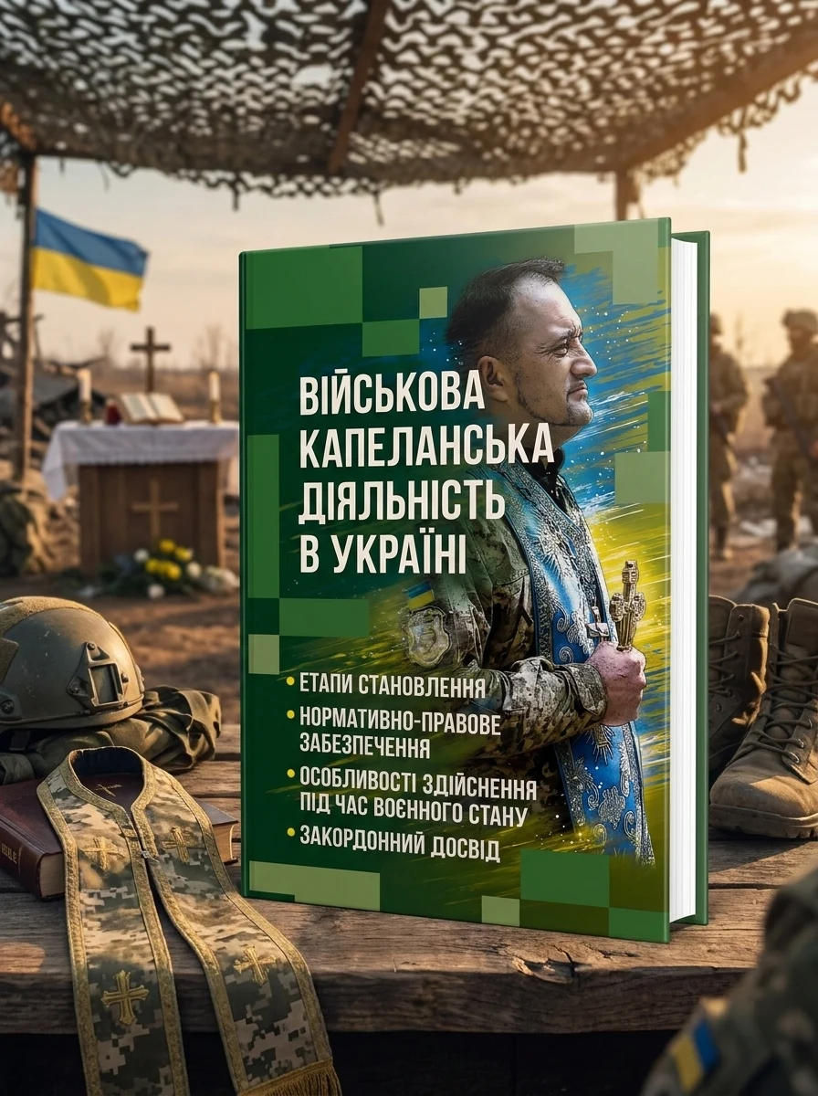 Військова капеланська діяльність в Україні. Етапи становлення, нормативно-правове забезпечення, особливості здійснення під час воєнного стану — Історія та публіцистика