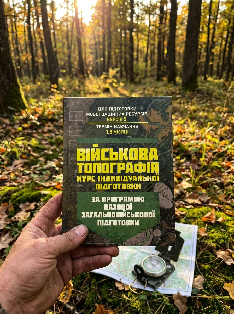 Військова топографія (курс індивідуальної підготовки). За програмою базової загальновійськової підготовки (для підготовки мобілізаційних ресурсів, версія 5, термін навчання 1,5 місяці) — Наука та психологія