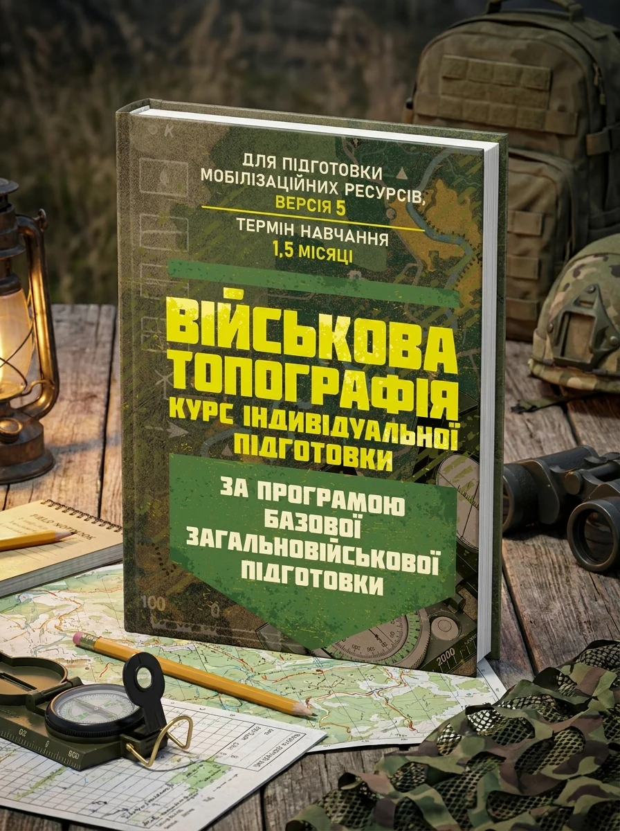 Військова топографія (курс індивідуальної підготовки). За програмою базової загальновійськової підготовки (для підготовки мобілізаційних ресурсів, версія 5, термін навчання 1,5 місяці) — фото 2