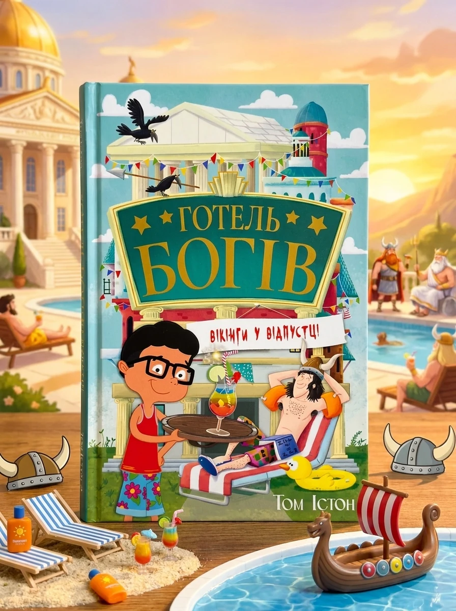 Вікінги у відпустці (Готель богів #2) — Художня література