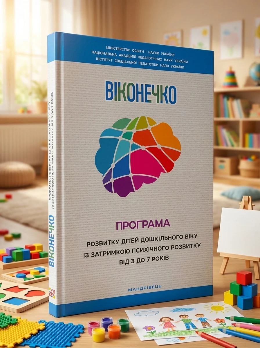 Віконечко. Програма розвитку дітей дошкільного віку із затримкою психічного розвитку 3-7 р. — Навчальна література