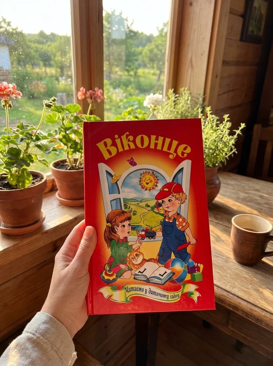 Віконце. Читаємо у дитячому садку, обкладинка