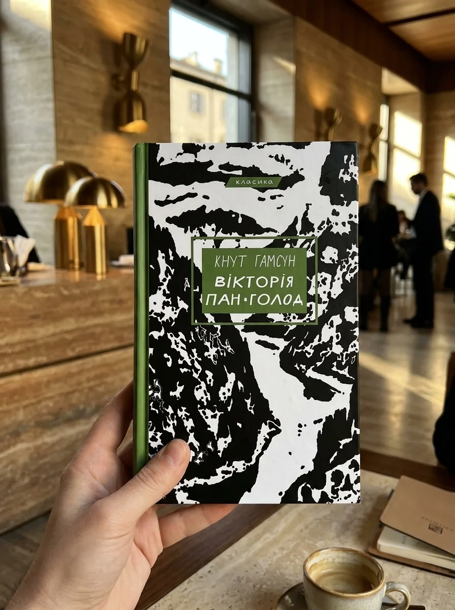 Вікторія. Пан. Голод — Гамсун Кнут, обкладинка