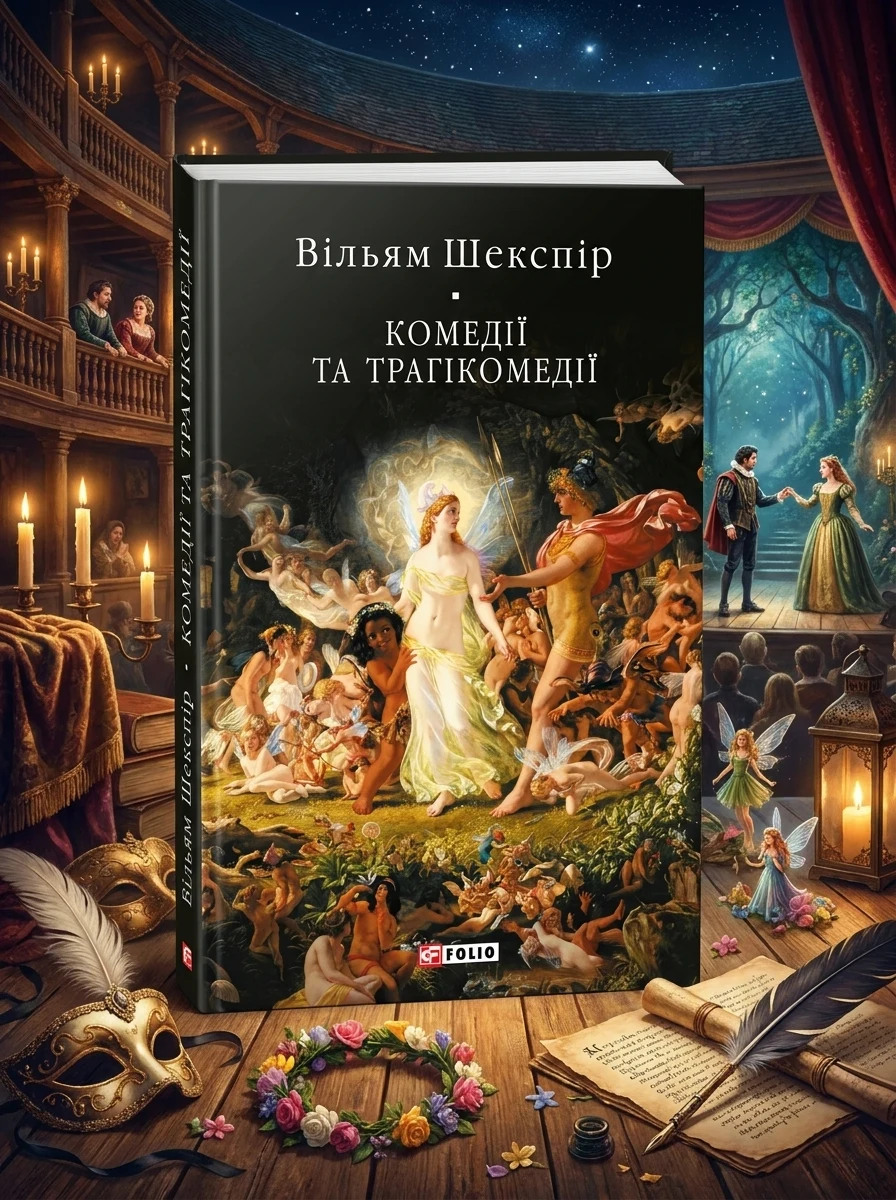 Вільям Шекспір. Комедії і трагікомедії — Поезія та драматургія