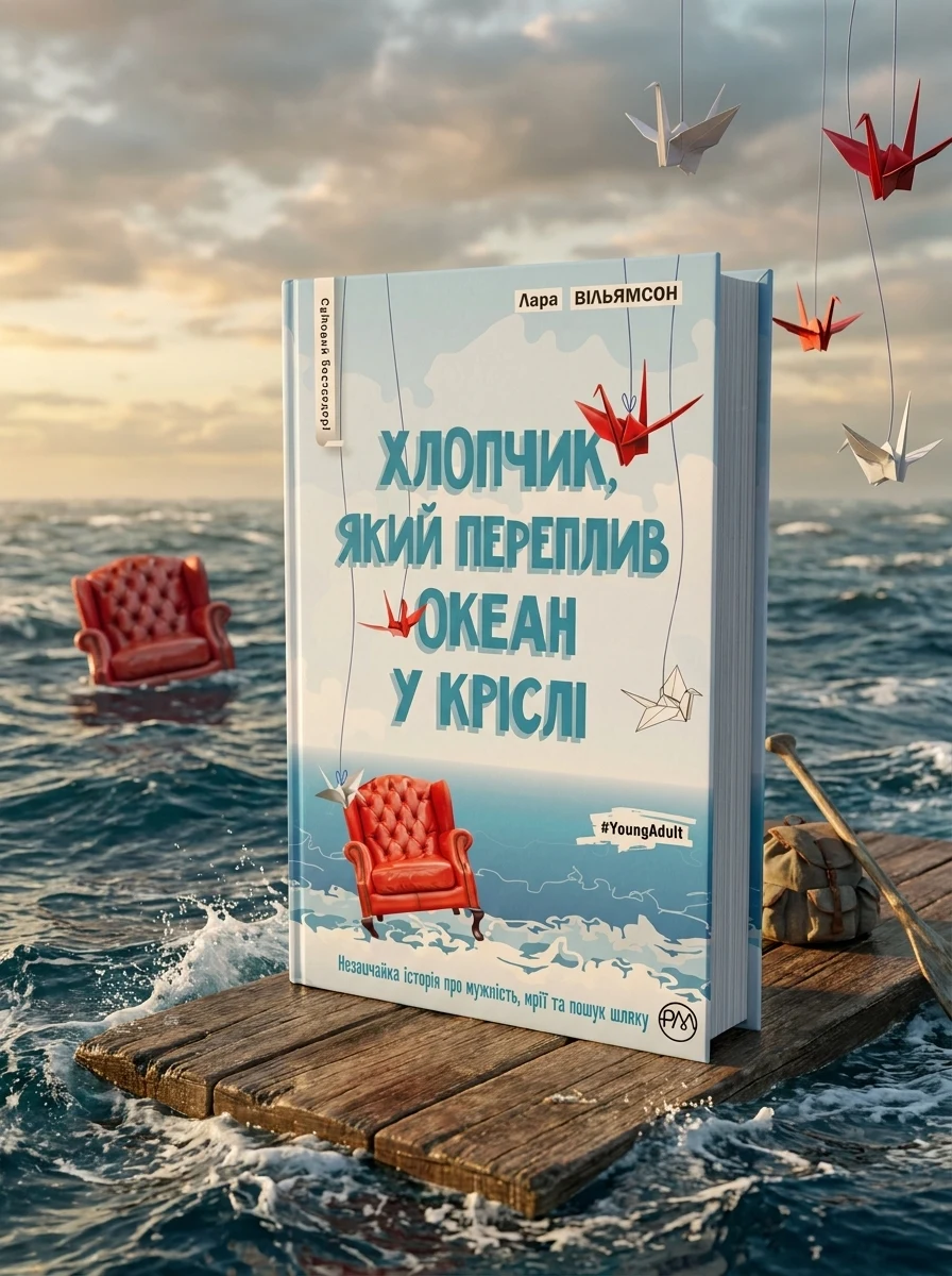 Вільямсон Л Хлопчик, який переплив океан у кріслі — Дитяча література