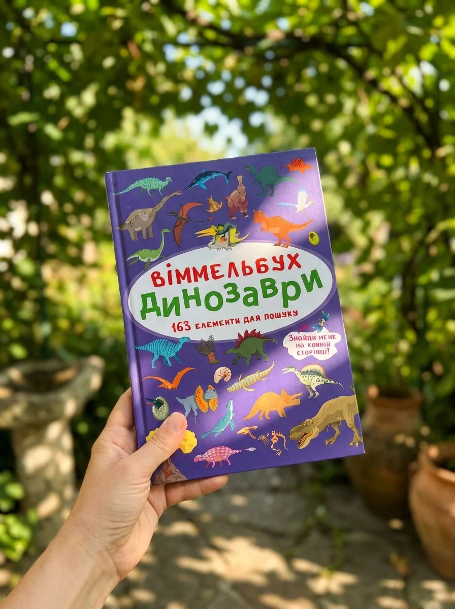 Віммельбух. Динозаври — Дитяча література