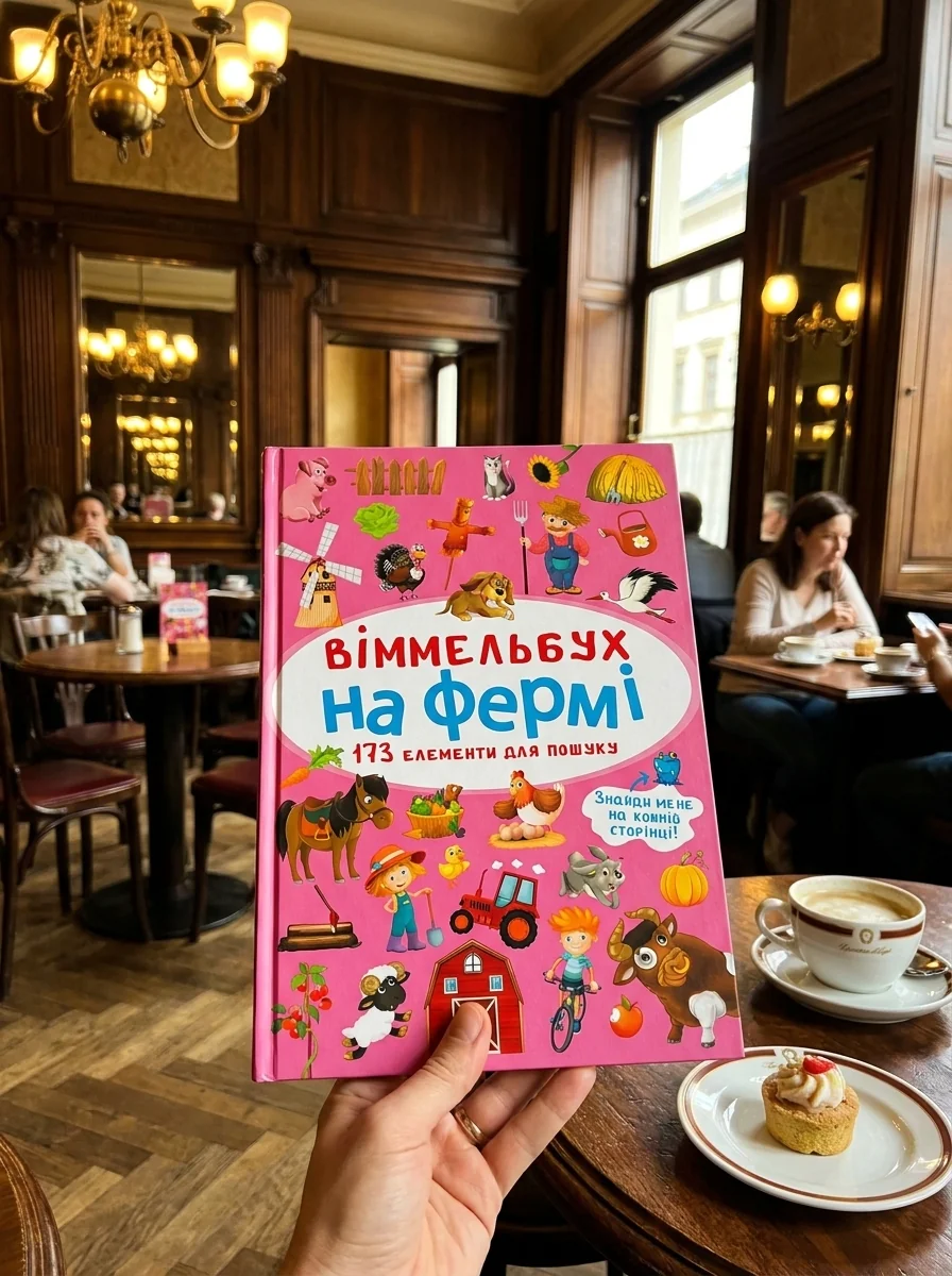 Віммельбух. На фермі — Дитяча література