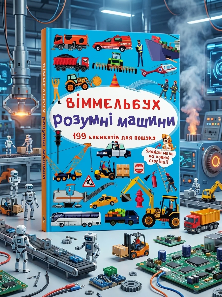 Віммельбух. Розумні машини,