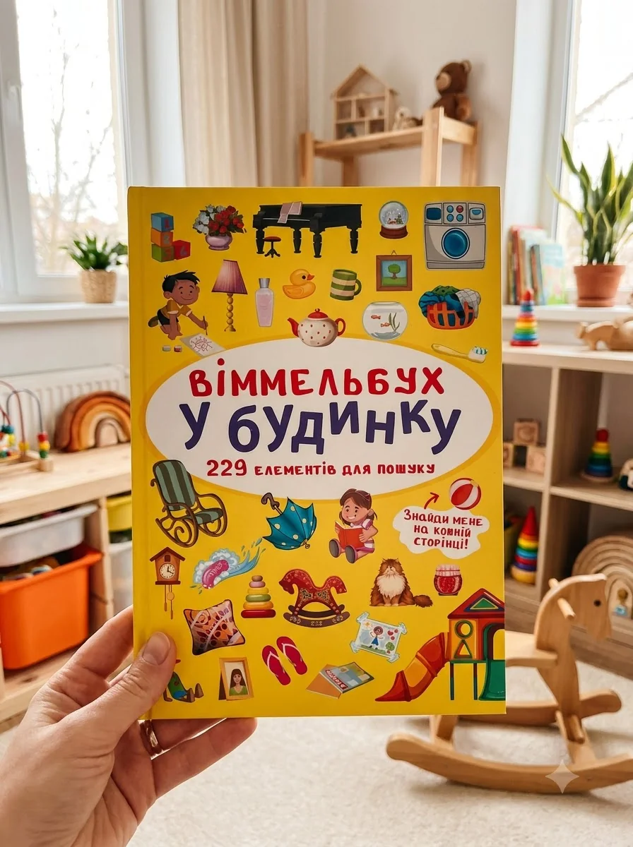 Віммельбух. У будинку — Дитяча література