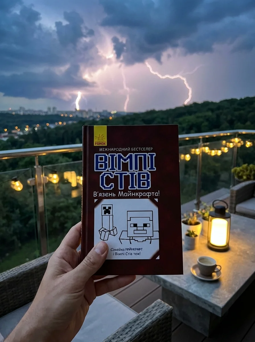 Вімпі Стів : Вімпі Стів. Вязень Майнкрафта! Книга 1 — Дитяча література