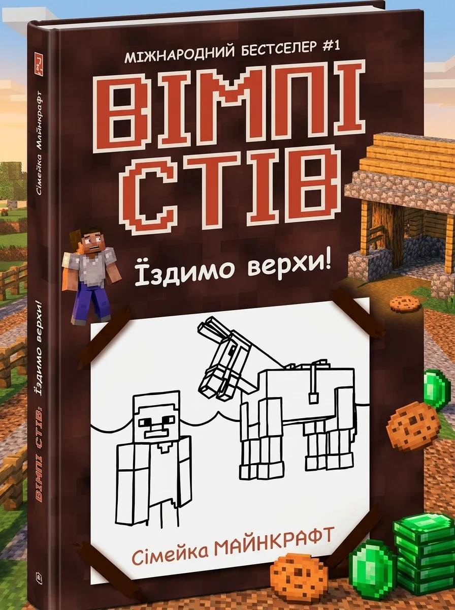 Вімпі Стів : Вімпі Стів. Їздимо верхи! Книга 2 (у) — Дитяча література