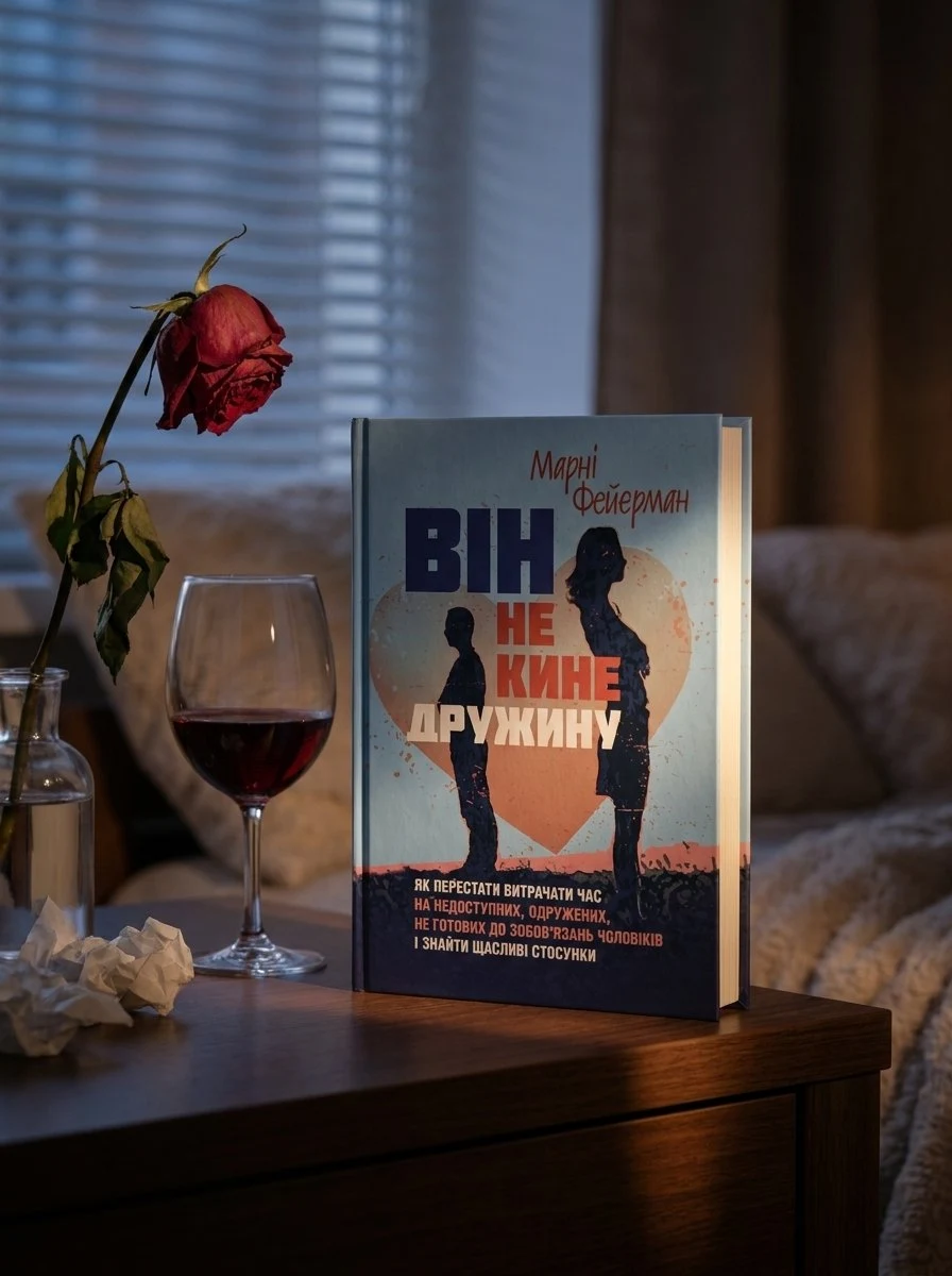 Він не кине дружину. Як перестати витрачати час на недоступних, одружених, не готових до зобов’язань чоловіків і знайти щасливі стосунки — Марні Фейєрман, фото 3