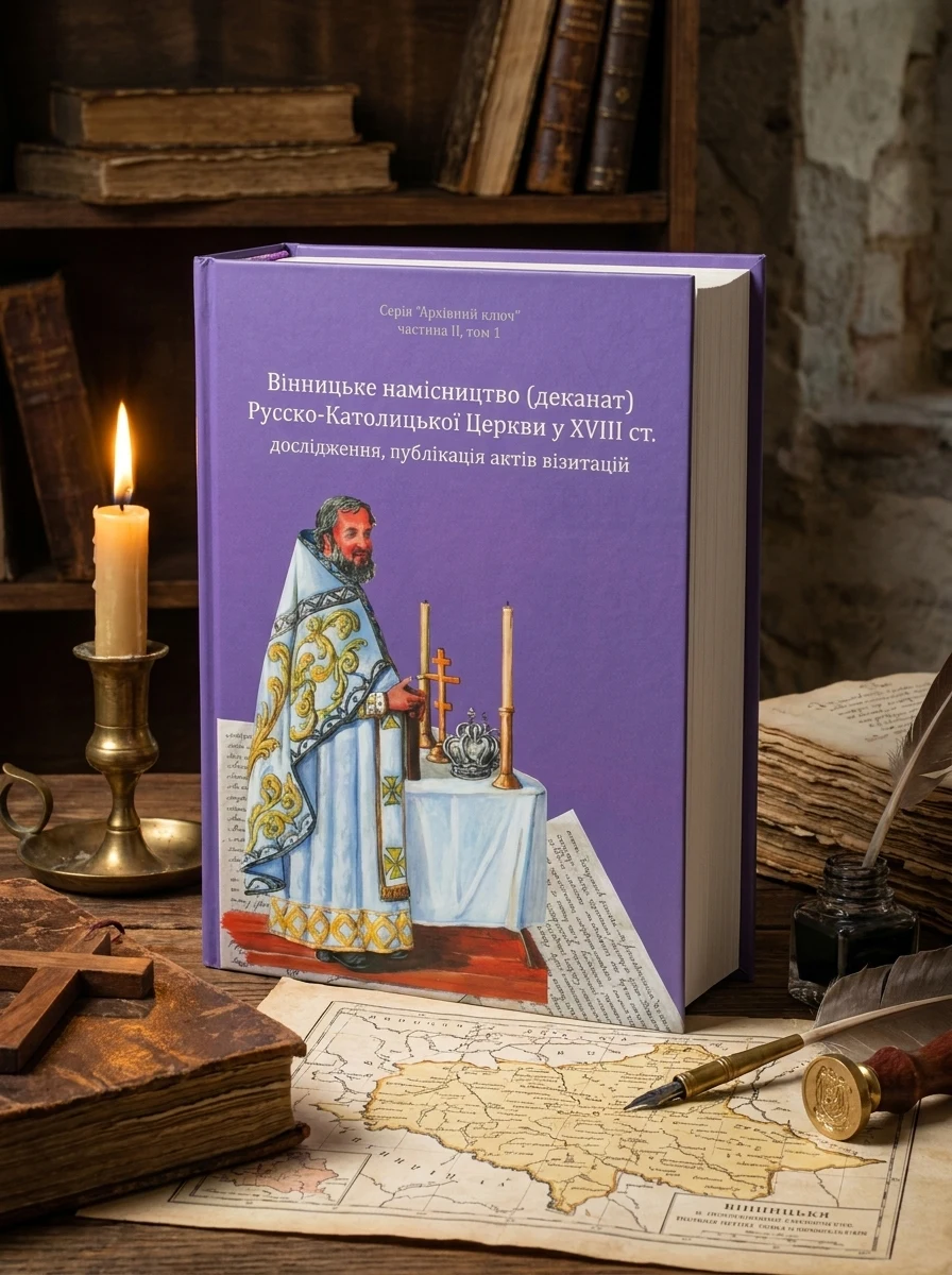 Вінницьке намісництво (деканат) Русько-Католицької Церкви у XVIII ст.: дослідження, публікація актів візитацій. У 2-х томах