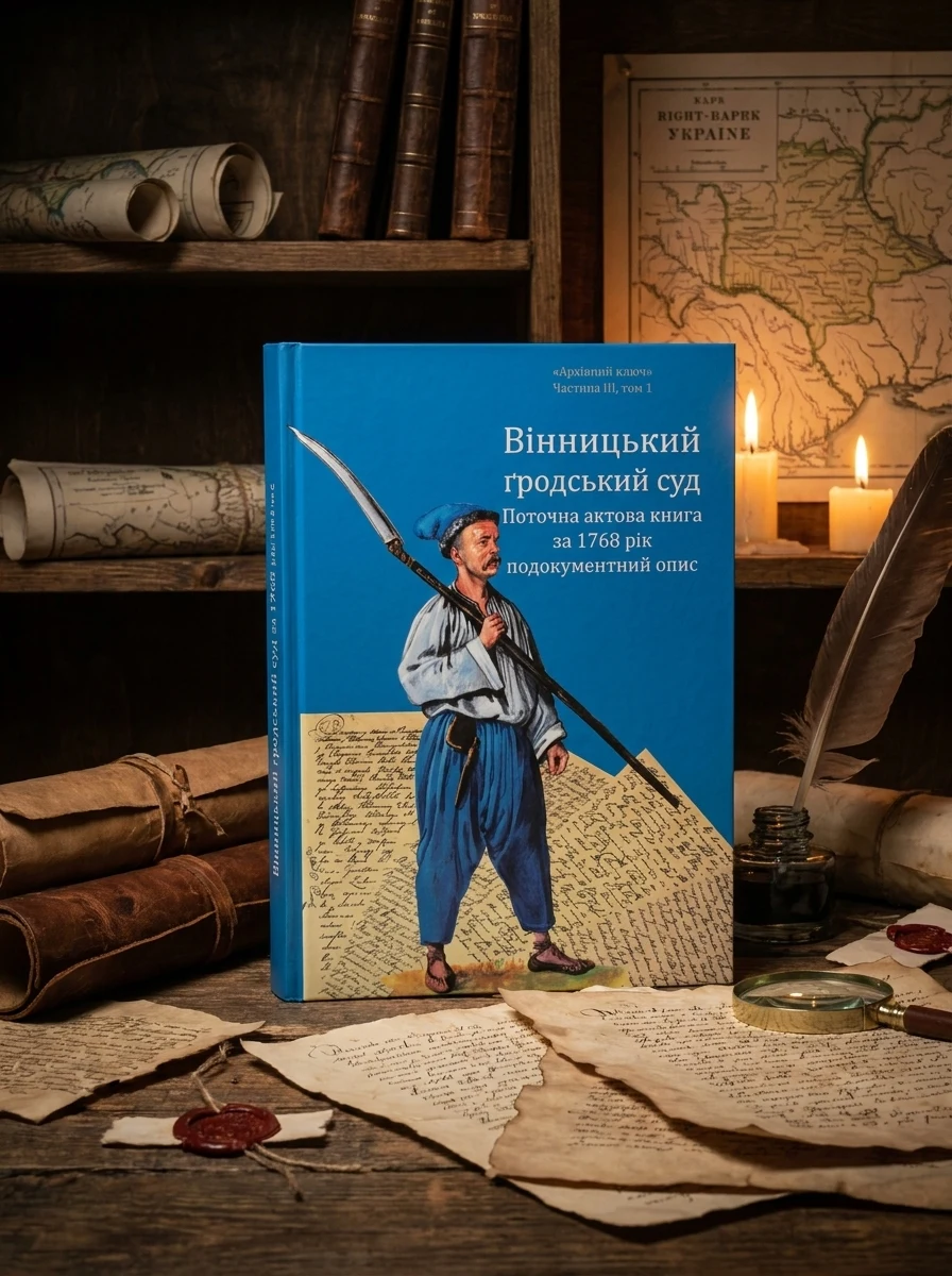 Вінницький ґродський суд. Поточна актова книга за 1768 рік. Подокументний опис