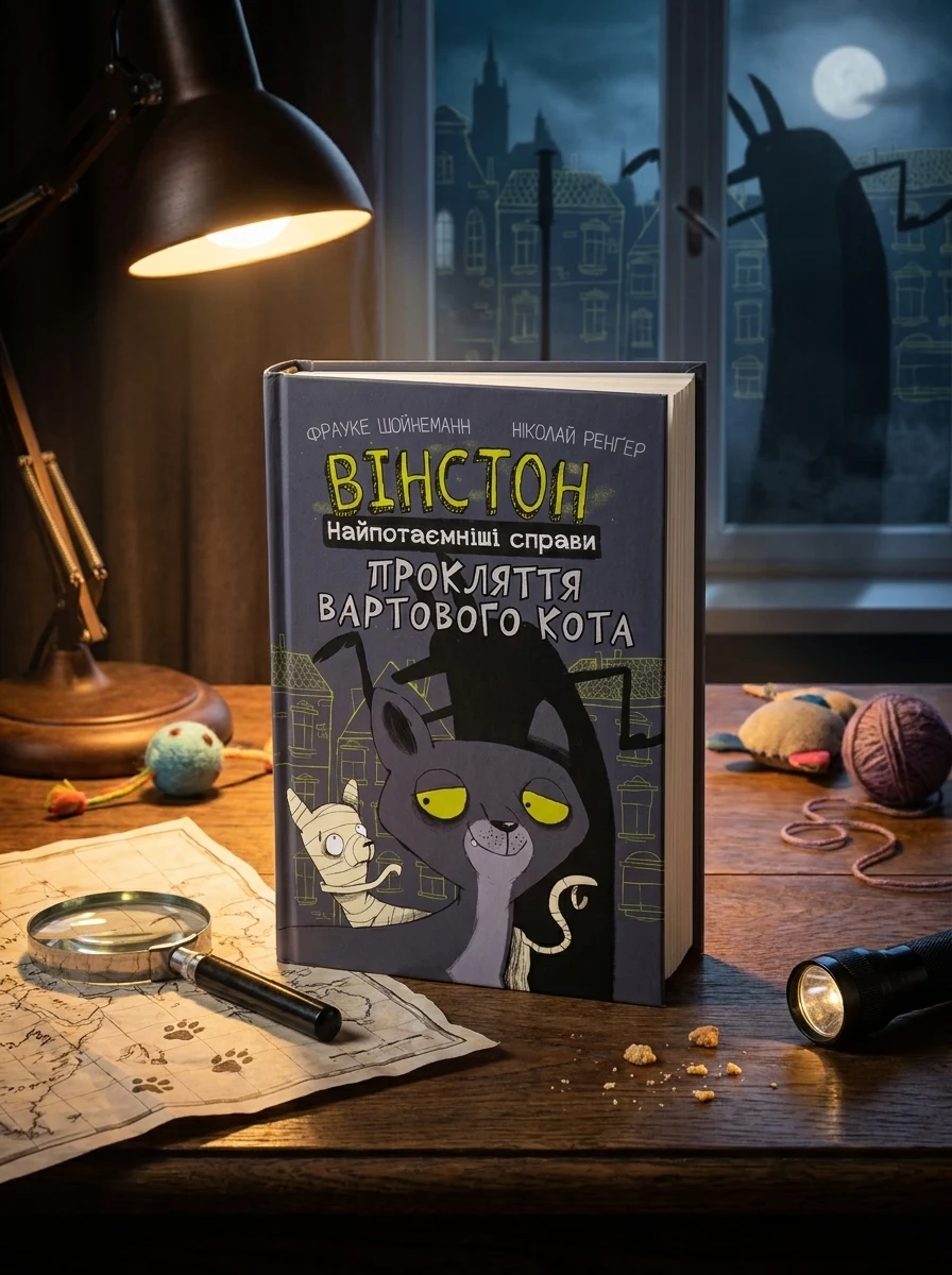 Вінстон. Найпотаємніші справи. Прокляття вартового кота — Художня література