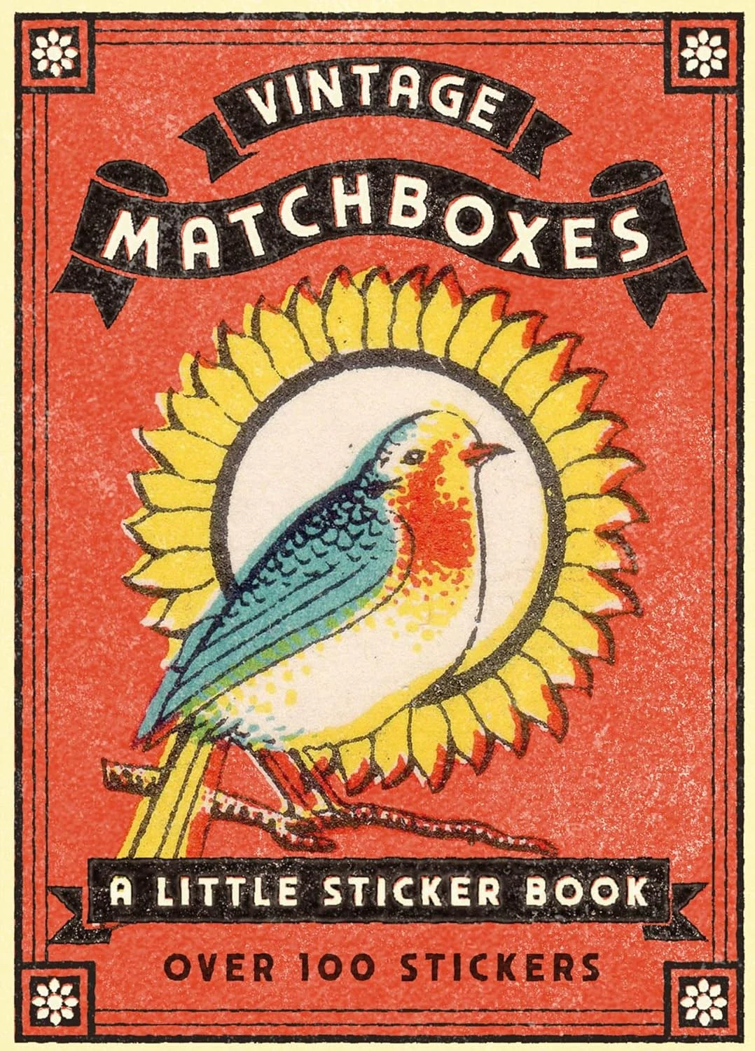 Vintage Matchboxes. A Little Sticker Books,