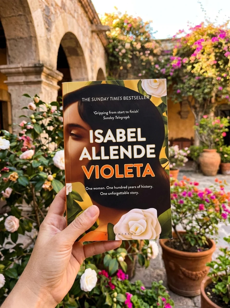 Violeta — Ісабель Альєнде, обкладинка