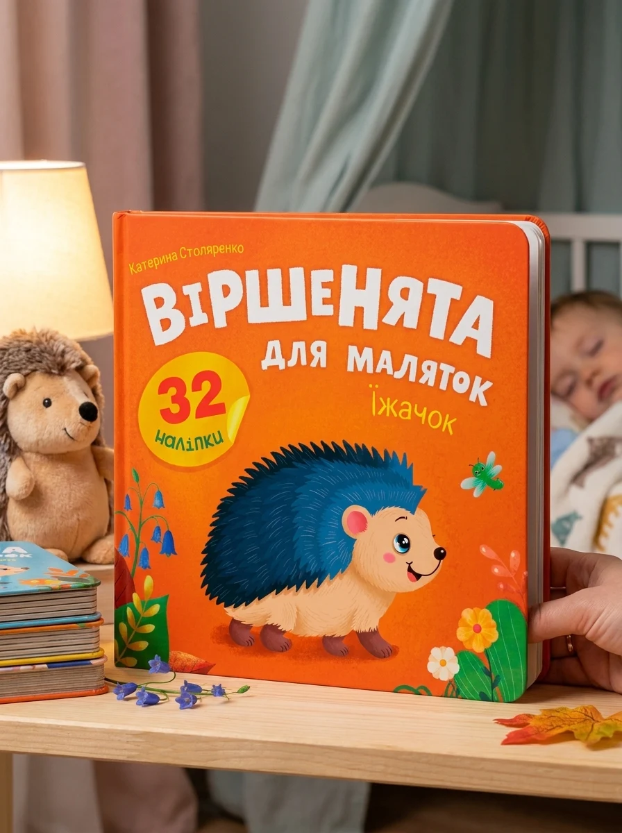 Віршенята для маляток. Їжачок — Дитяча література