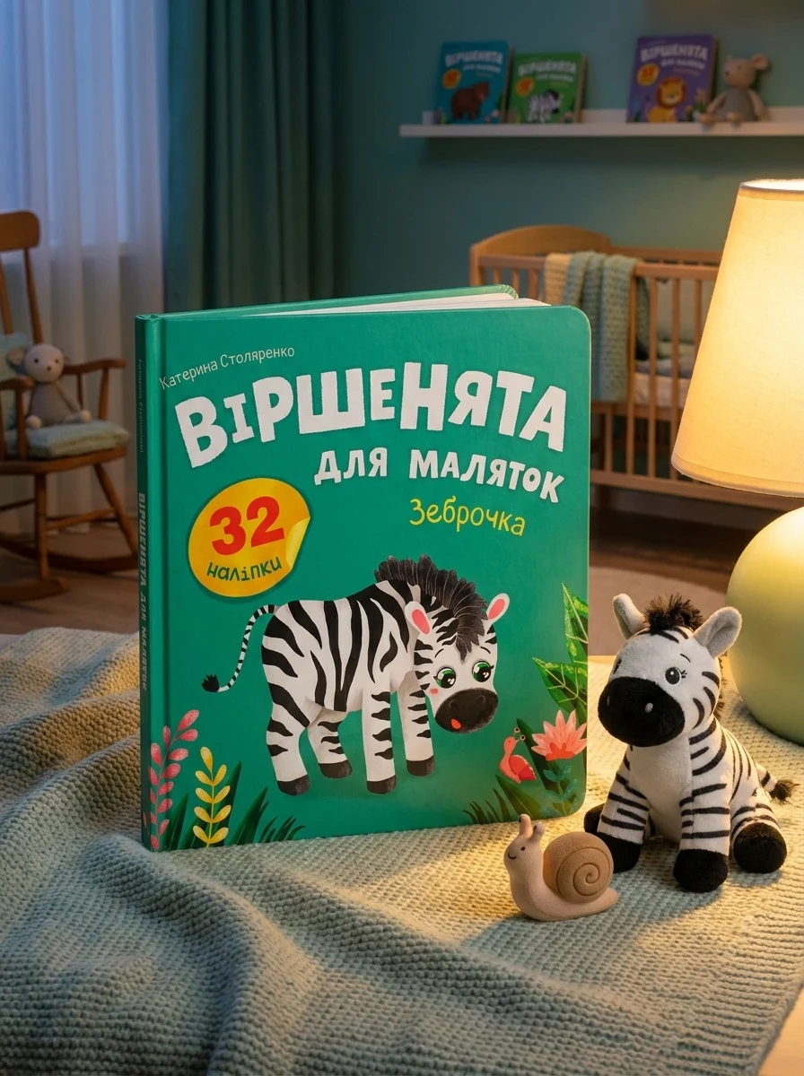 Віршенята для маляток. Зеброчка — Дитяча література