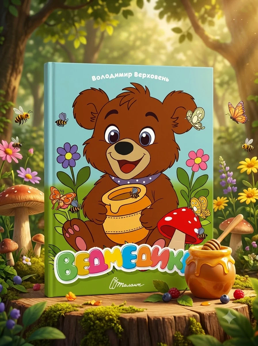Віршована стежинка. Ведмедики — Книги