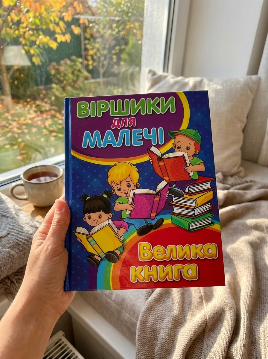 Віршики для малечі. Велика книга — Карпенко Юлія., обкладинка