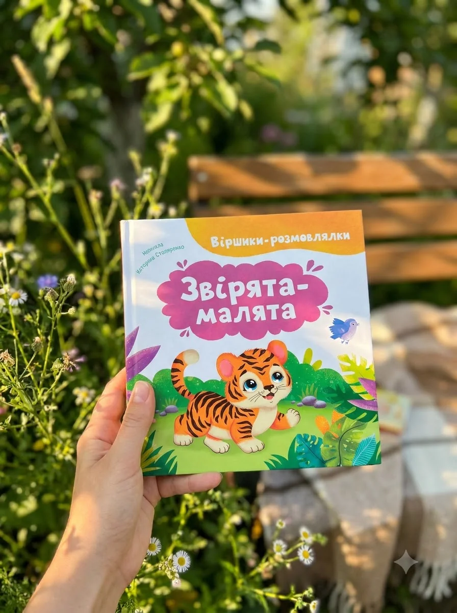 Віршики-розмовлялки. Звірята-малята — фото 2