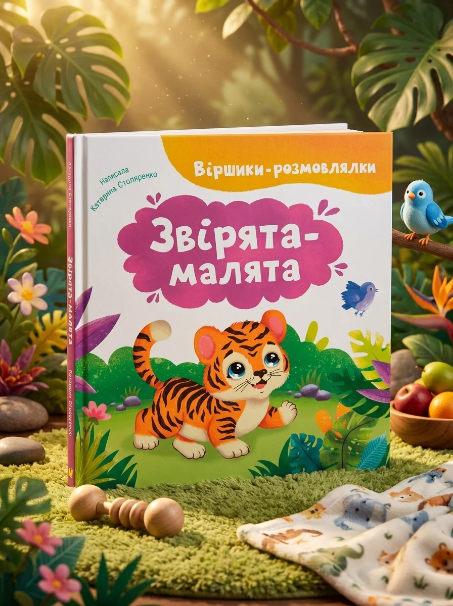 Віршики-розмовлялки. Звірята-малята