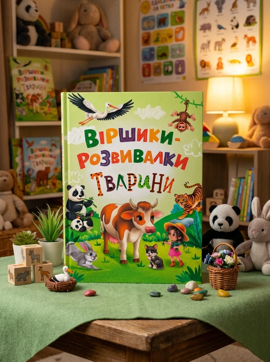 Віршики-розвивалки. Тварини — Книги