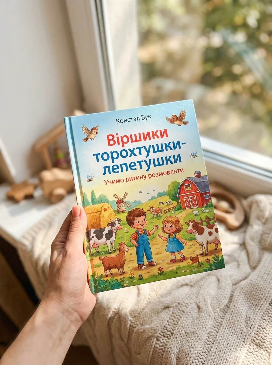 Віршики торохтушки-лепетушки. Учимо дитину розмовляти — Дитяча література