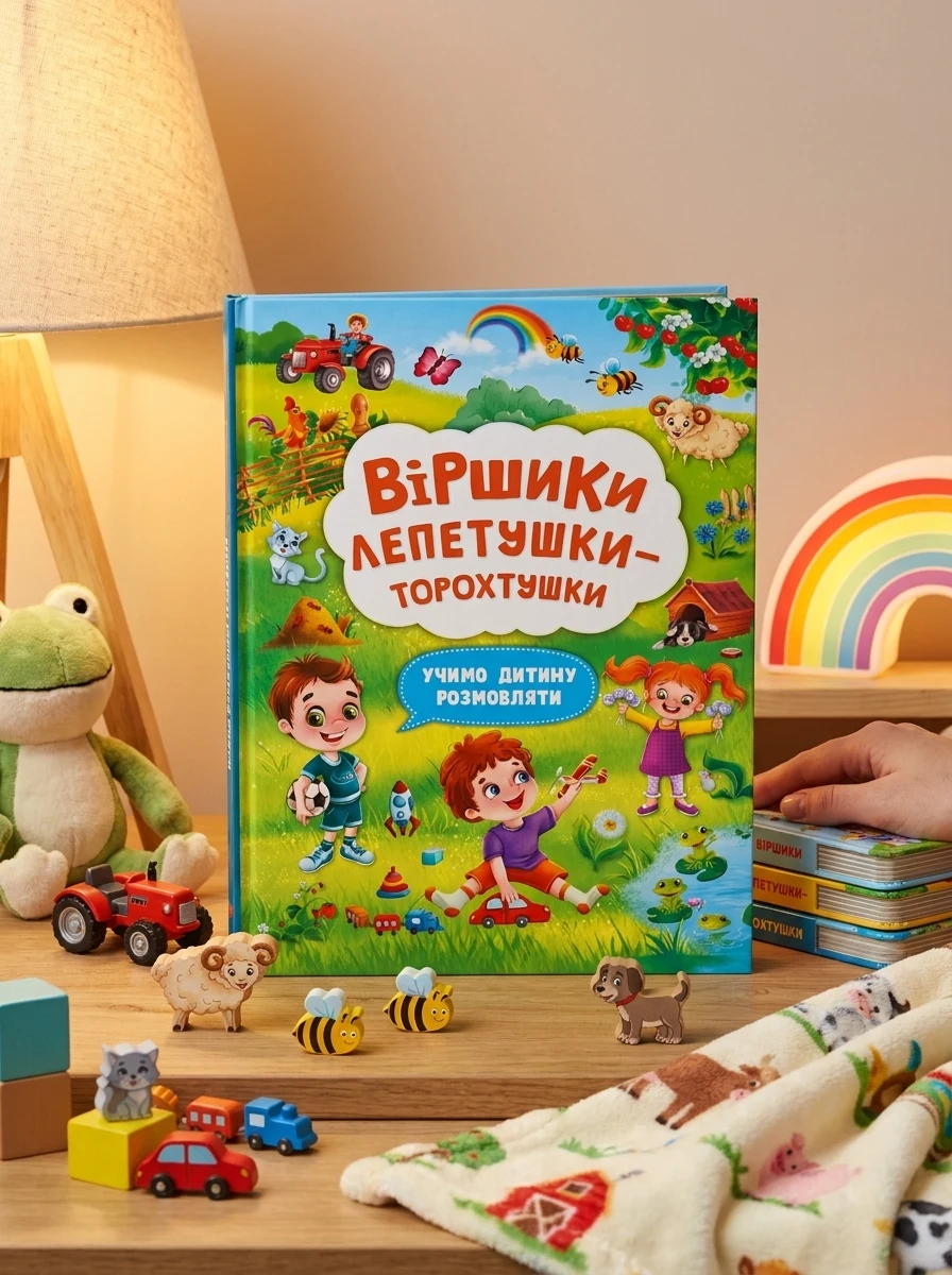 Віршики торохтушки-лепетушки. Учимо дитину розмовляти — фото 2