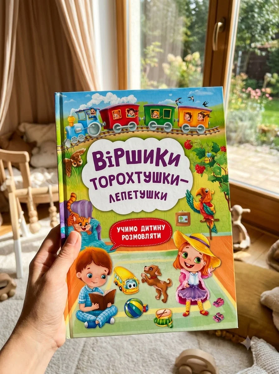 Віршики торохтушки-лепетушки. Учимо дитину розмовляти — фото 2