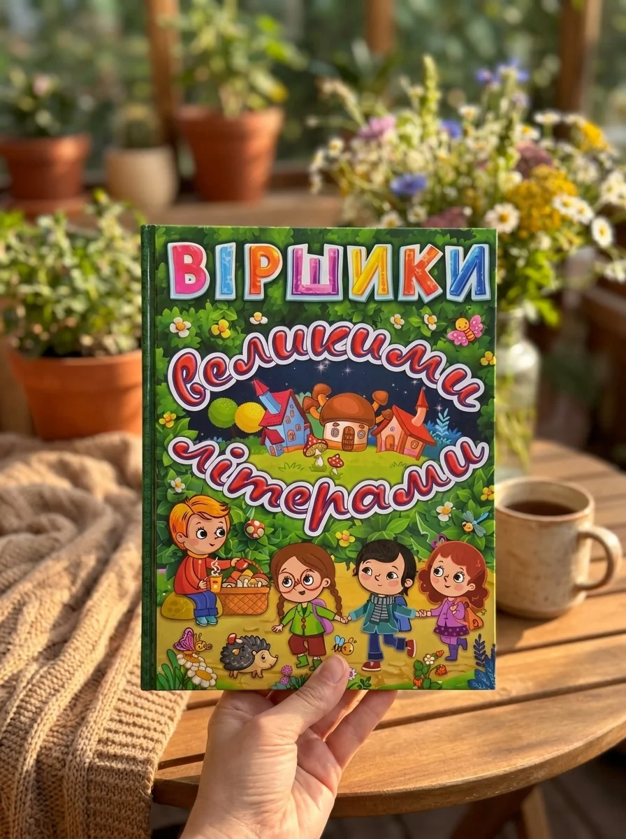 Віршики великими літерами — Кравецька Леся, обкладинка