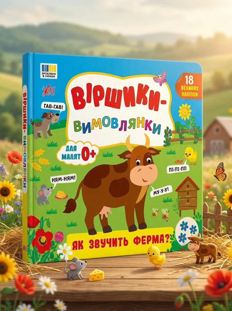 Віршики-вимовлянки. Як звучить ферма?