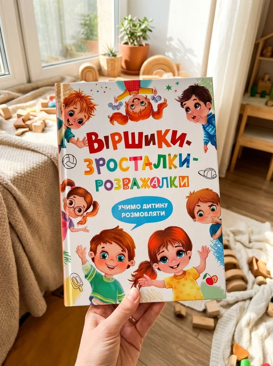 Віршики-зросталки-розважалки — Дитяча література