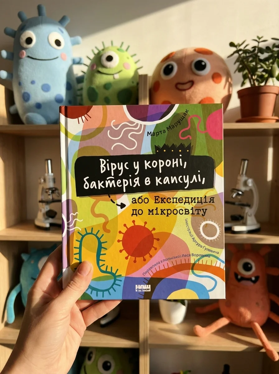 Вірус у короні, бактерія в капсулі — Дитячі енциклопедії