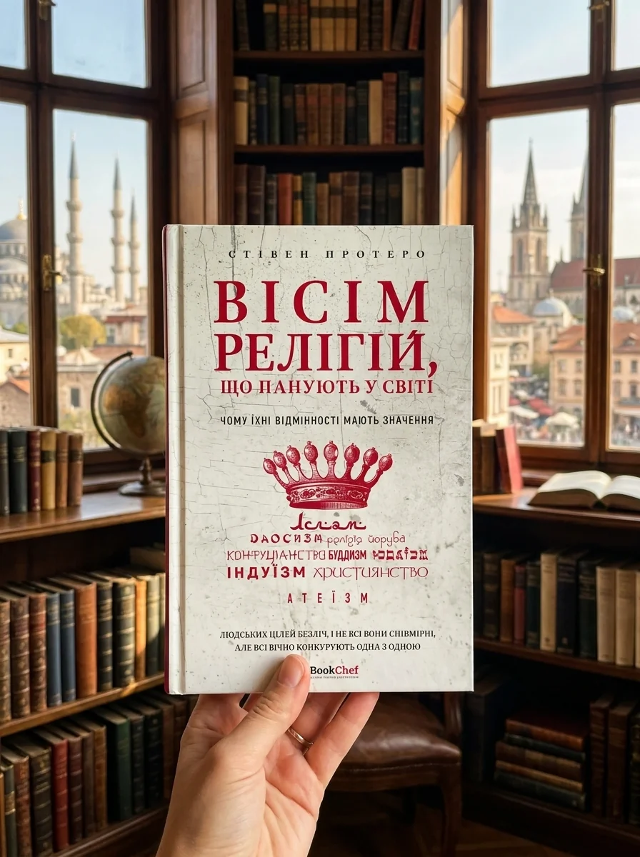 Вісім релігій, що панують у світі. Чому їхні відмінності мають значення — Стівен Протеро, обкладинка
