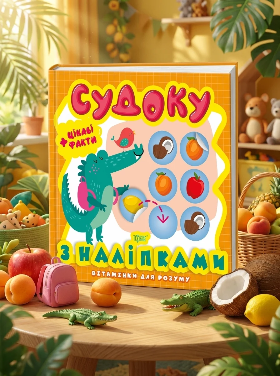 Вітамінки для розуму. Судоку. Крокодил — Книги