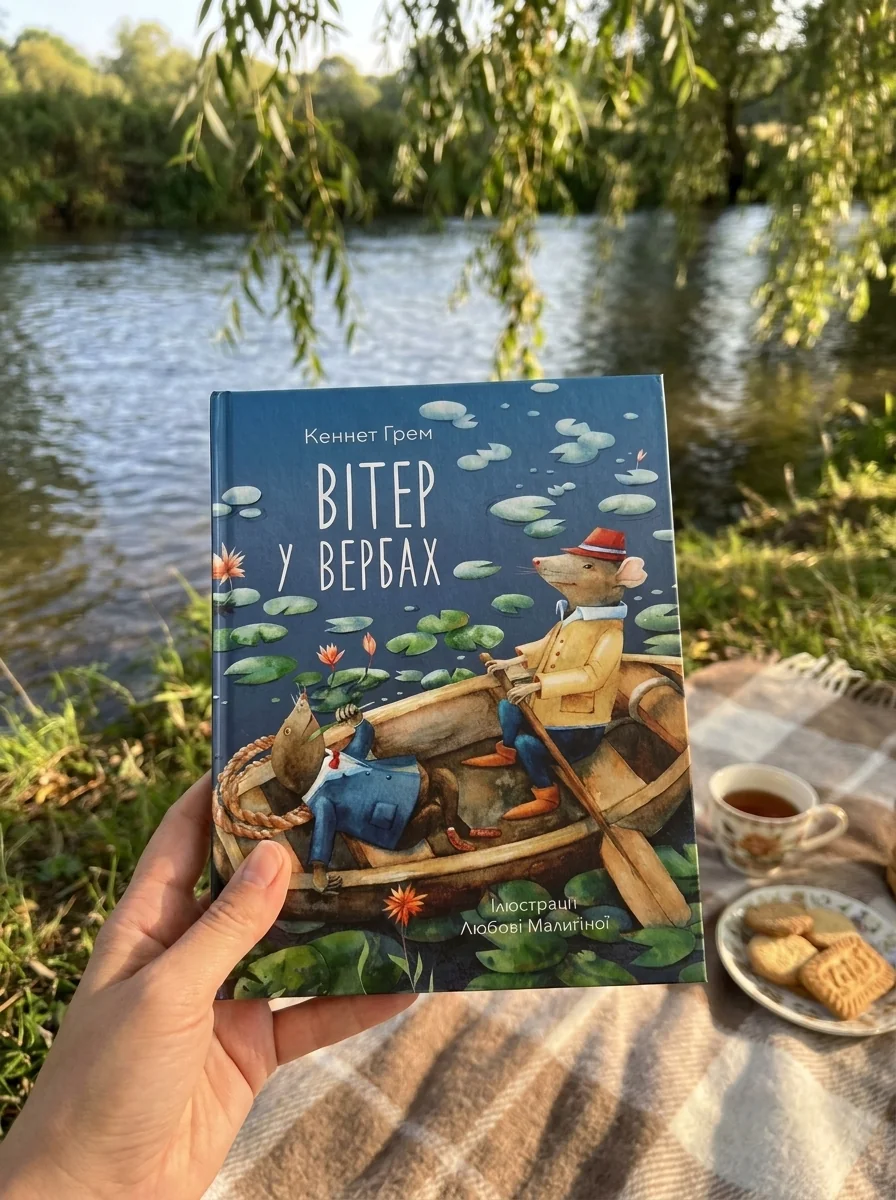 Вітер у вербах (Nebo BookLab Publishing) — Ґрем Кеннет, обкладинка