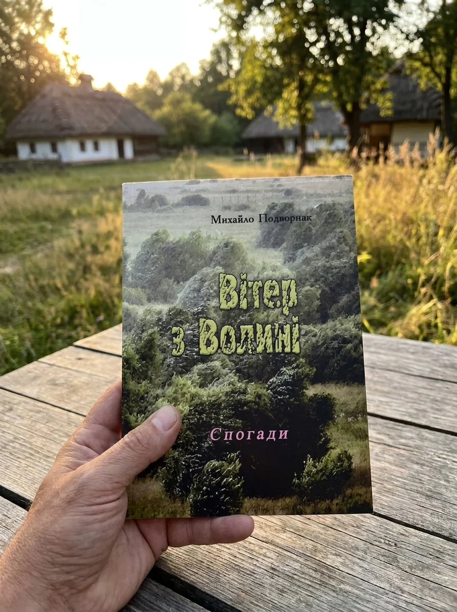Вітер з Волині (спогади) — Книги
