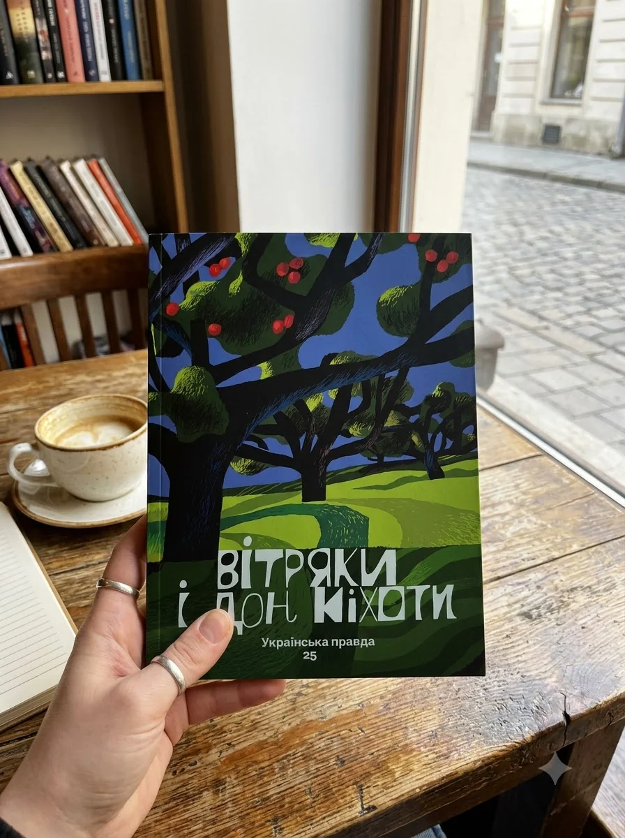 Вітряки і Дон Кіхоти. Українська правда 25, обкладинка