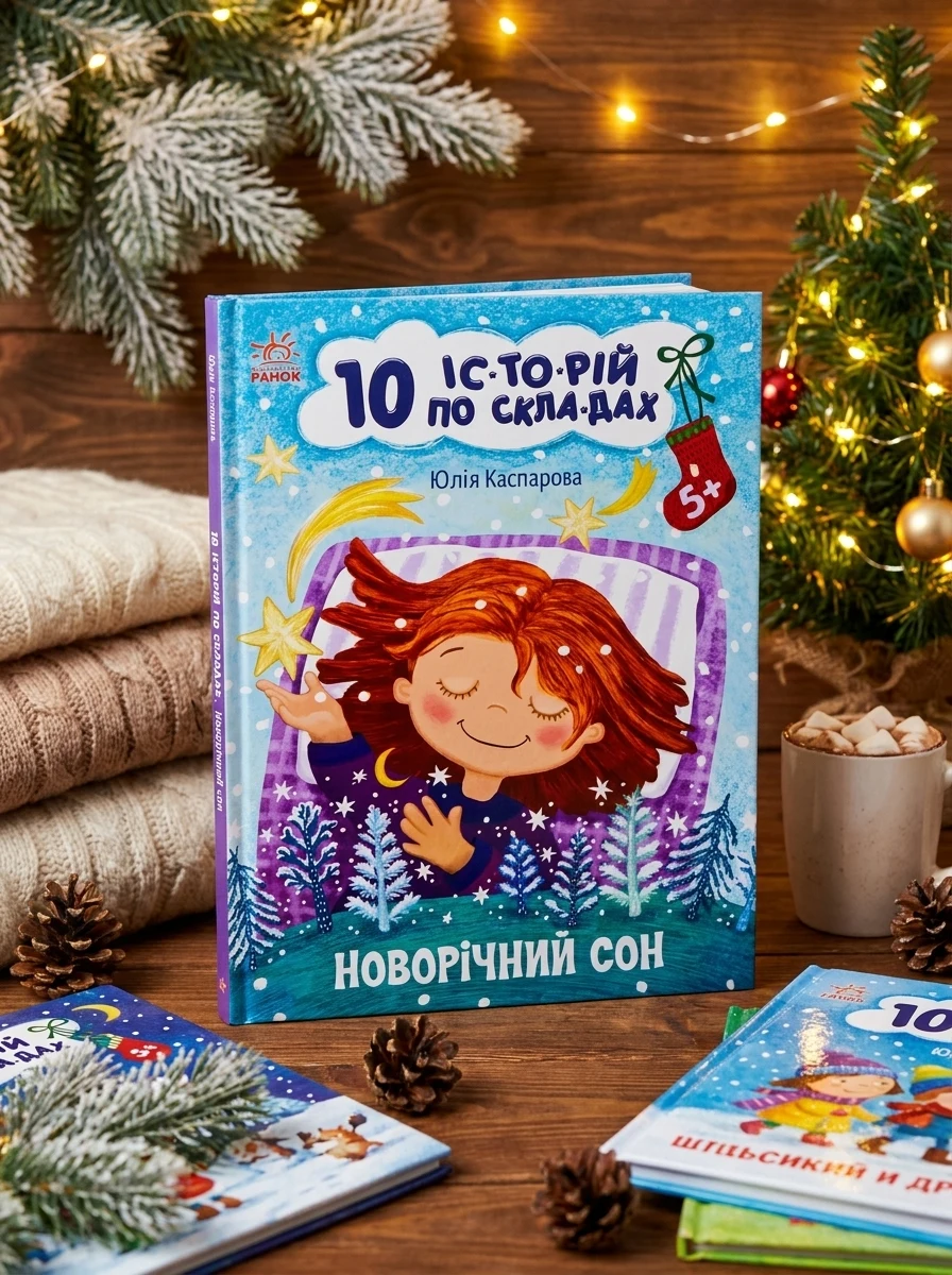 10 іс-то-рій по скла-дах. Новорічний сон — Дитяча проза
