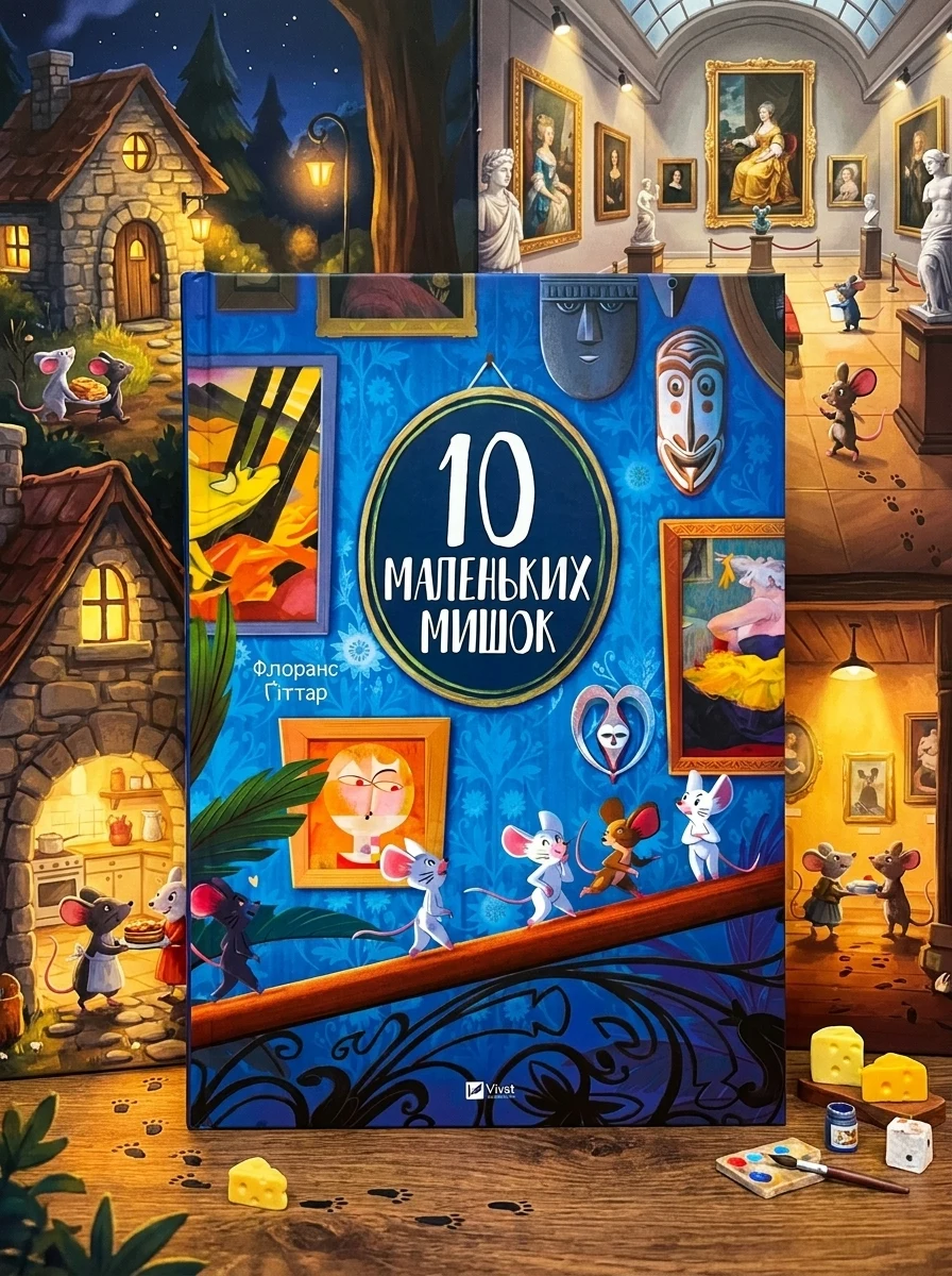 10 маленьких мишок