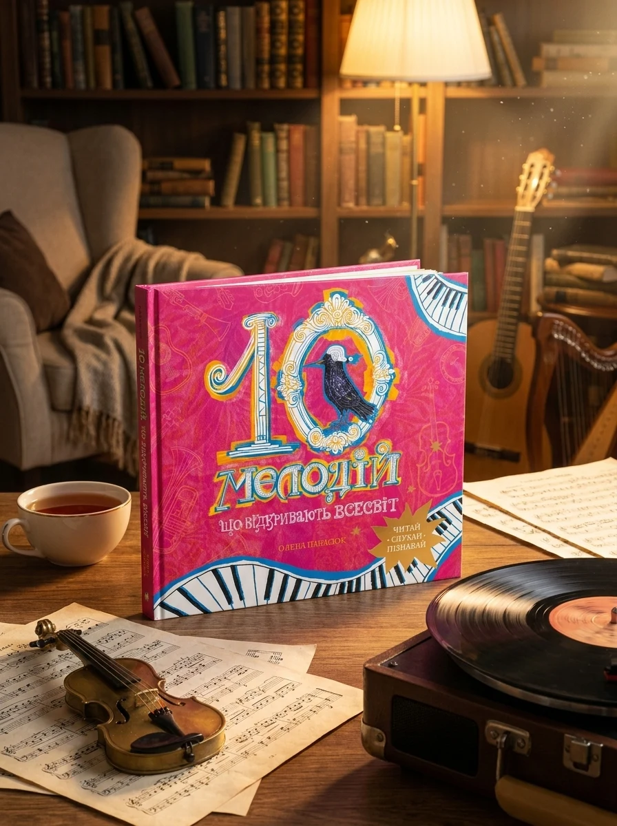 10 мелодій, що відкривають Всесвіт — Пізнавальні книги для дітей