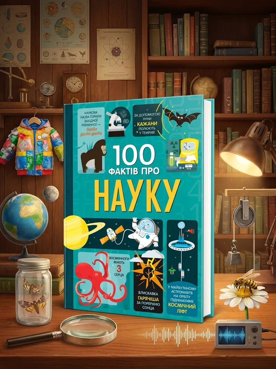 100 фактів про науку — Дитячі енциклопедії