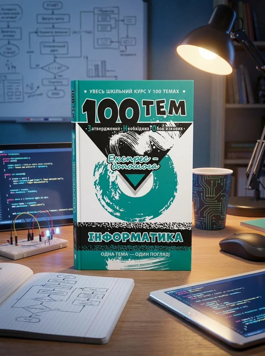 100 тем. Інформатика — Розвивальні книги