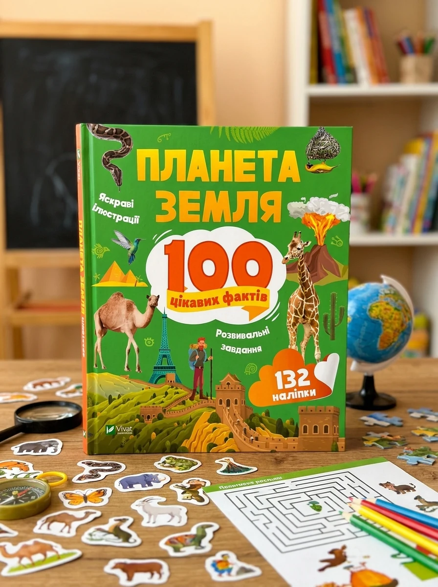 100 цікавих фактів. Планета Земля | купити книгу онлайн